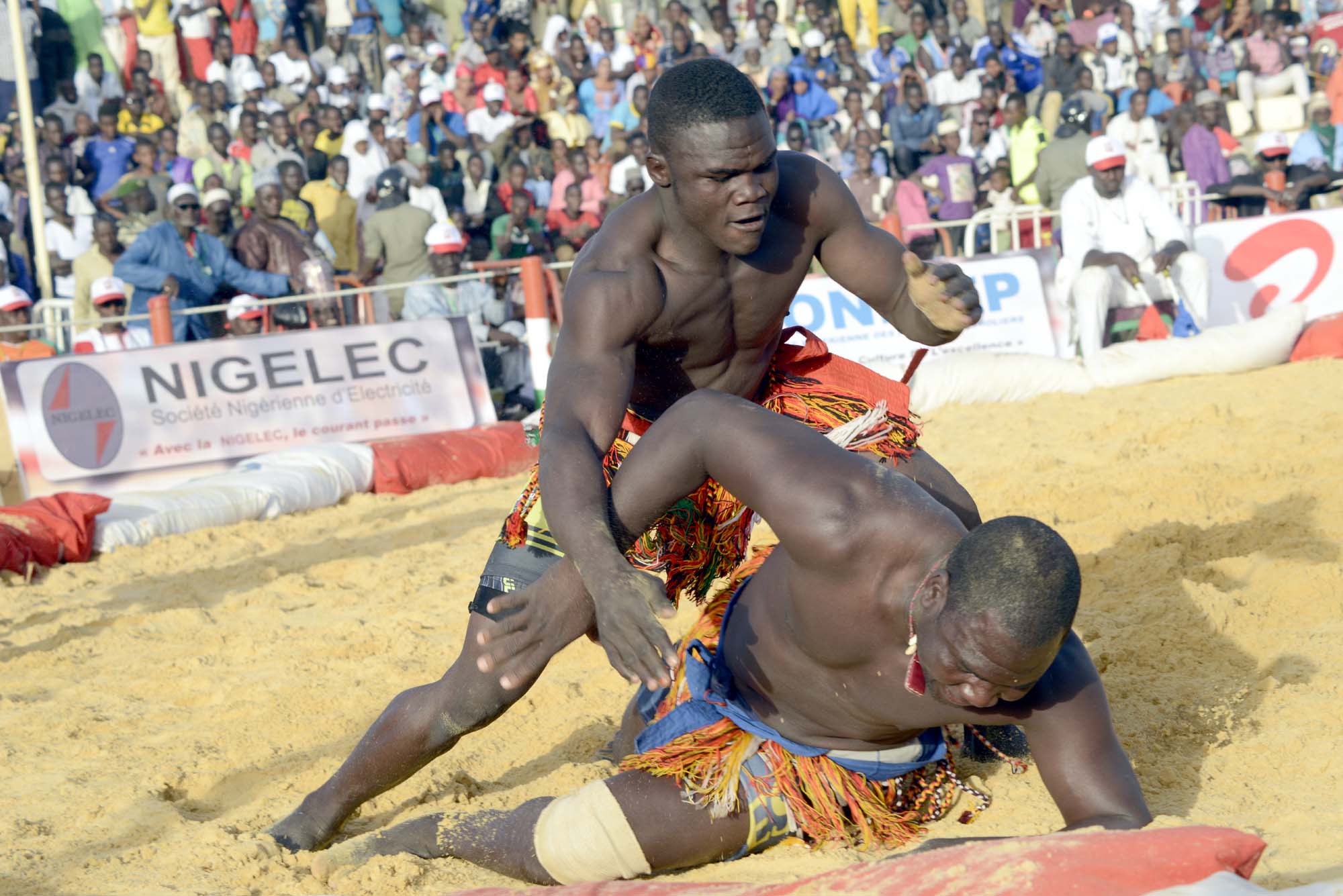 Lutte traditionnelle à Dosso